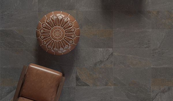 High-Ridge_HDP_Living-Room-Overhead_FTIHRG60_12x24_Canyon-Slate_1v